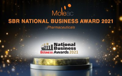 Moleac Pte Ltd wins SBR National Business Award for Pharmaceuticals