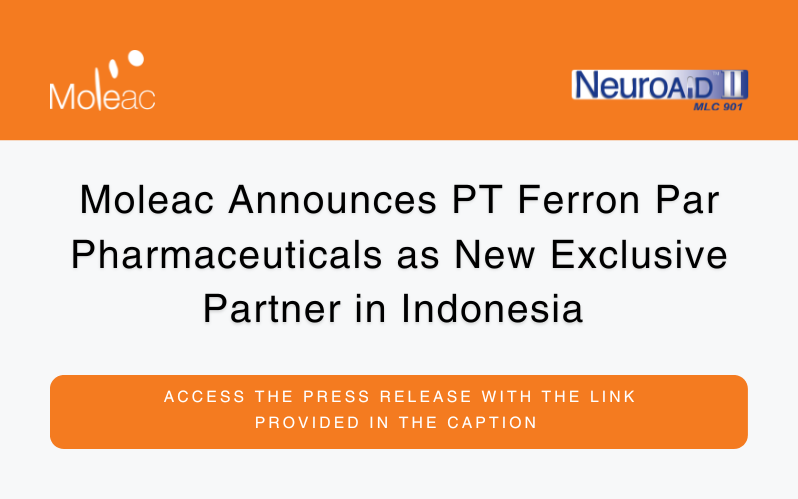 📢 Moleac Announces PT Ferron Par Pharmaceuticals as New Exclusive Partner in Indonesia