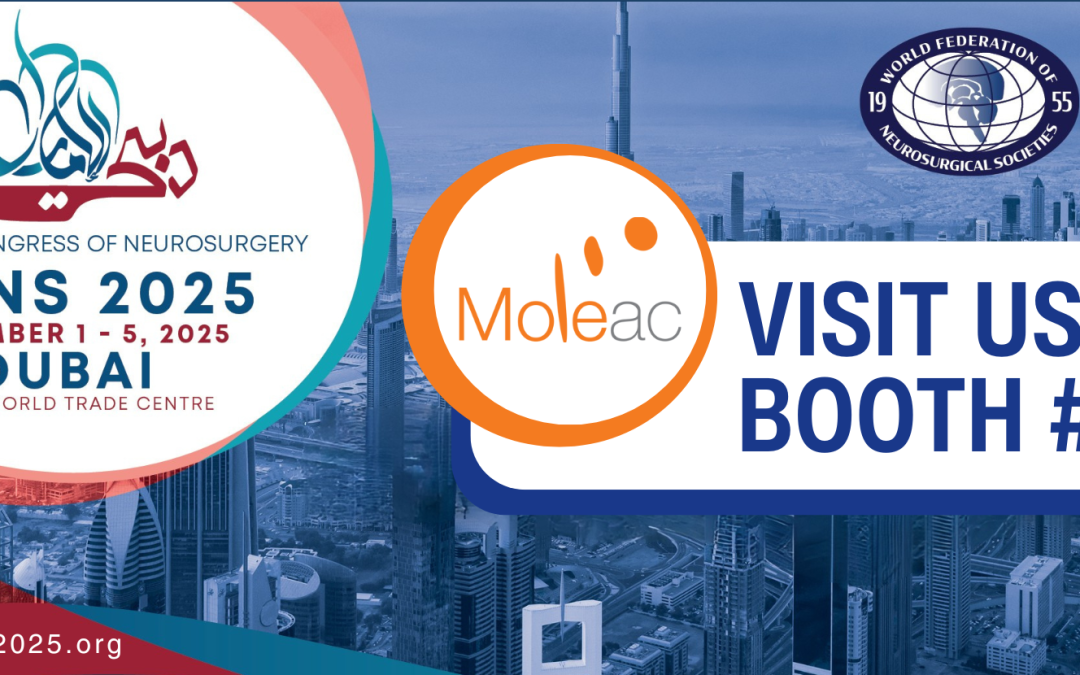 Meet Moleac at the 19th World Congress of Neurosurgery (WFNS) in Dubai (Booth 26)