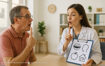 Speech and language therapies after a traumatic brain injury