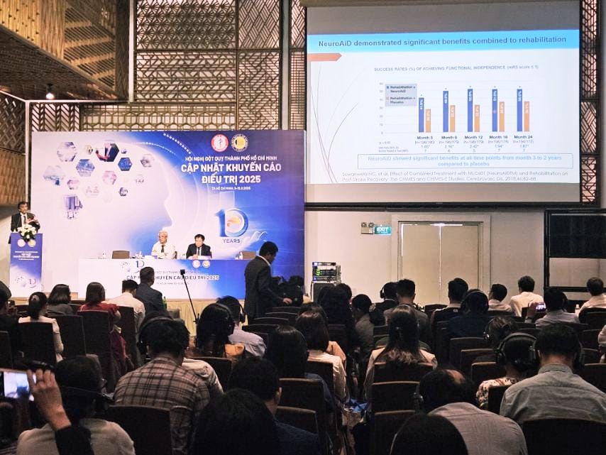 Moleac at the Forefront of Stroke Recovery at the 10ᵗʰ Ho Chi Minh Stroke Conference