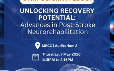 Join Us Today at ESOC 2026: Unlocking Recovery Potential in Post-Stroke Neurorehabilitation