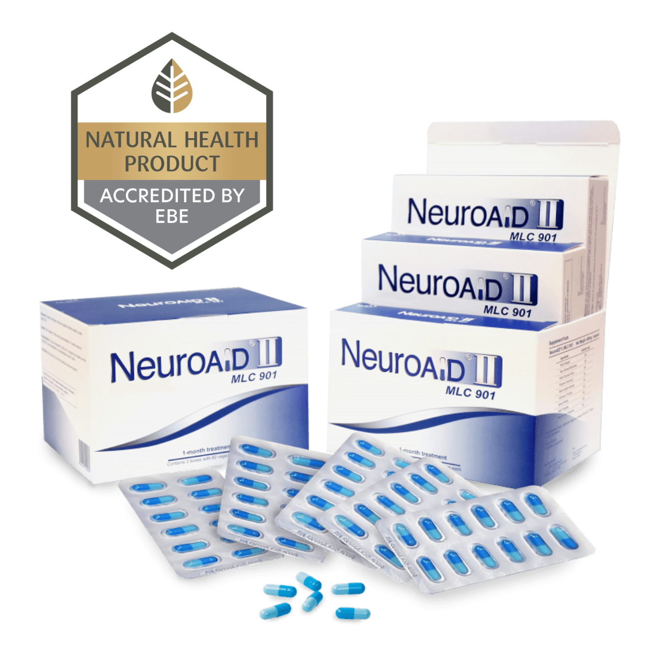 CognivAiD contains Croci Stigma, Ginkgo Folium and Ginseng Radix et Rhizoma